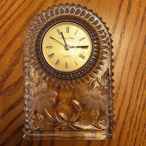 Princess House Mantle Dresser Desk clock